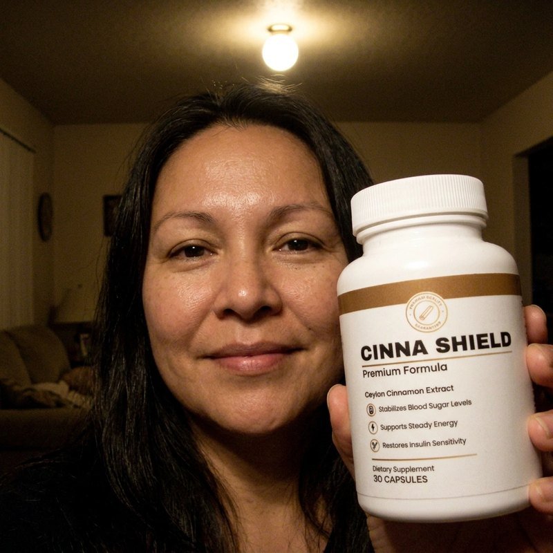 Cinna Shield customer holding their bottle